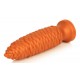Plug long Pine XXL 28 x 8 cm Orange 