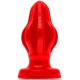 Plug silicone AirHole S 9 x 4cm Rouge 