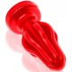 Plug silicone AirHole S 9 x 4cm Rouge 