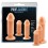 Lot de 3 plugs Penis