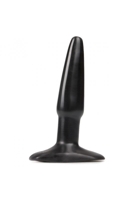 Butt Plug Smooth 9 x 2.5 cm Noir 