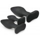 Kit de 3 plugs silicone Rocket Noirs 