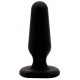 Plug Silicone Black Mont 6.5 x 2.2 cm 