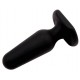 Plug Silicone Black Mont 6.5 x 2.2 cm 