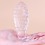 Plug transparent Dotted Pine M 7.5 x 3cm
