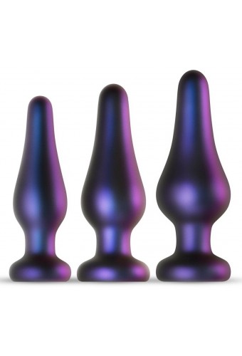 Pack de 3 plugs silicone Comets Hueman 