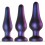 Pack de 3 plugs silicone Comets Hueman
