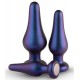 Pack de 3 plugs silicone Comets Hueman 