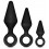 Lot de 3 Plugs Anal Adventures Loop plug