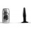 Plug AB28 Tiny All Black 10.5 x 2.5cm