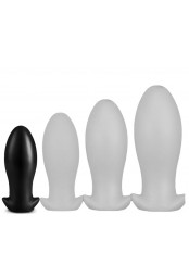 Plug Drakar Egg S 10 x 4.5cm Noir