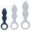 Plug Teardrop Baltic S 9 x 3cm Bleu