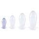 Plug Egg Clear S 9 x 4cm Transparent 