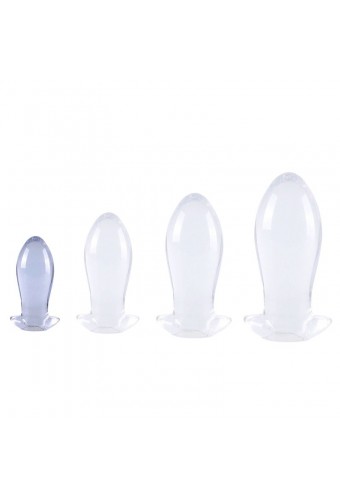 Plug Egg Clear S 9 x 4cm Transparent 