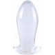 Plug Egg Clear S 9 x 4cm Transparent 