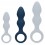 Plug Teardrop Baltic M 10.5 x 3.5cm Bleu