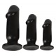 Set de 3 Plugs Butt Anal Kit 13.5 x 4.5cm 