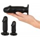 Set de 3 Plugs Butt Anal Kit 13.5 x 4.5cm 