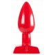 Plug Zizi Nut 10 x 4 cm Rouge 