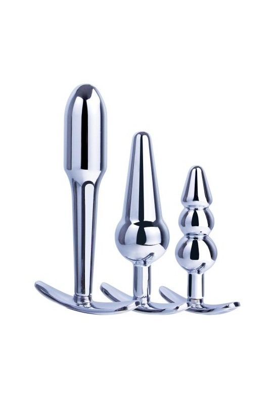 Kit 3 Plugs en métal Butt Lig 