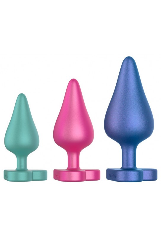 Kit de 3 Plugs en silicone Luster 