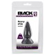 Plug lesté Velbutt M 75g - 8 x 3 cm Noir 