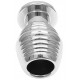 Plug Tunnel en métal Thread Hollow L 7 x 4.8cm 