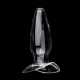 Plug en verre Open Glass M 10 x 4.5cm 