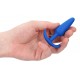 Plug Slim Butt 7.5 x 2cm Bleu 