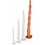 Gode long SCALE BEADS XL 60 x 6 cm