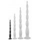 Gode Scale Beads S 30 x 3cm Noir 