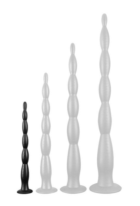 Gode Scale Beads S 30 x 3cm Noir 