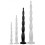 Gode long Scale Beads L 50 x 5cm Noir