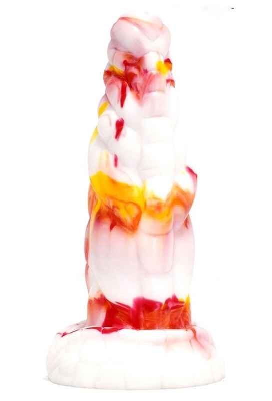 Gode Pythor 17 x 6cm Blanc-Orange 