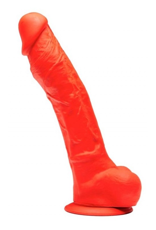 Gode en silicone Stretch N°4 - 23 x 5.2cm Rouge 
