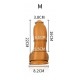 Gode silicone Ashika M 16 x 6.5cm 