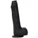 Gode en silicone Nopi 16 x 4cm Noir 