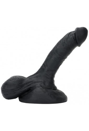 Gode en silicone Bigbal 14 x 4cm Noir 
