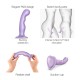Plug Silicone P&G Strap-On-Me M 15 x 3.6cm Violet 
