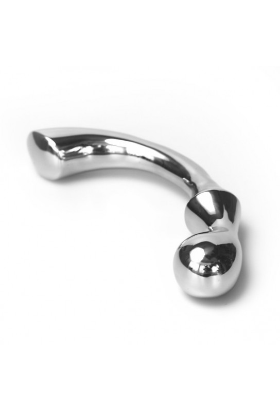 Stimulateur de prostate en métal G-Spot 22 x 4 cm 