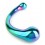 Stimulateur de prostate The Curvy G-Spot 23 x 4.2 cm Irisé