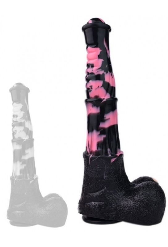 Gode Horse Tinulf L 28 x 6.5cm Noir-Rose 