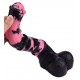 Gode Horse Tinulf L 28 x 6.5cm Noir-Rose 