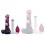 Gode Éjaculateur Hurulf Squirt S 18 x 4.7 cm Noir-Rose