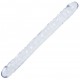 Double gode Jelly Clear 44 x 4.3 cm 