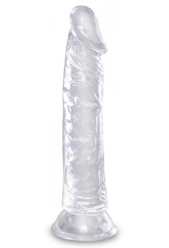 Gode transparent King Cock 20 x 4.5cm 