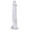 Gode transparent King Cock 20 x 4.5cm