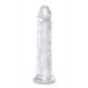 Gode transparent King Cock 20 x 4.5cm 