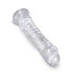 Gode transparent King Cock 20 x 4.5cm 
