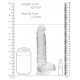 Gode Crystal Clear 16 x 4cm Transparent 